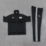 25/26 Adidas  Clover Black  Jacket Tracksuit   1:1 Quality