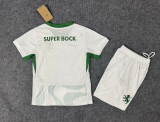 25/26 Sporting Lisbon Third Kids Kits 1:1 Quality Soccer Jersey