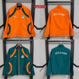 26/27 (2026) Ivory Coast Windbreaker Two-sided Red Blue 1:1 Quality Soccer Jersey