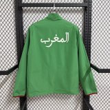 26/27 (2026)  Morocco Windbreaker Two-sided Red Blue 1:1 Quality Soccer Jersey