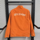 26/27 (2026) Ivory Coast Windbreaker Two-sided Red Blue 1:1 Quality Soccer Jersey