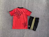 25/26 Manchester United Special Edition Red Kids Kits 1:1 Quality Soccer Jersey