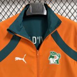 26/27 (2026) Ivory Coast Windbreaker Two-sided Red Blue 1:1 Quality Soccer Jersey