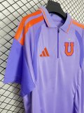 26/27（2026） Universidad Católica (Chile) Half pulled polo shirt  Fans 1:1 Quality Soccer Jersey