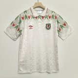 1990 Wales Away Fans 1:1 Quality Retro Soccer Jersey