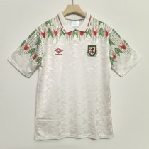 1990 Wales Away Fans 1:1 Quality Retro Soccer Jersey
