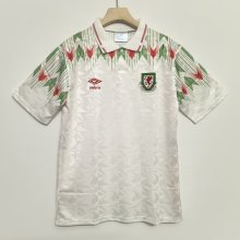 1990 Wales Away Fans 1:1 Quality Retro Soccer Jersey