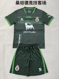 25/26 Racing de Santander Away  Kids 1:1 Quality Soccer Jersey