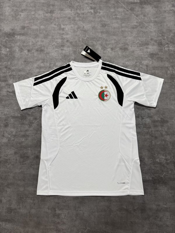 26/27 (2026) Algeria Training Clothes White Fans 1:1 Quality Soccer Jersey