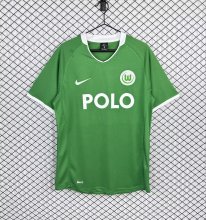 2008/2009 VfL Wolfsburg Home Fans Retro 1:1 Quality Soccer Jersey