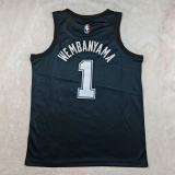 2026 Spurs WEMBANYAMA #1  1:1 Quality NBA Jersey