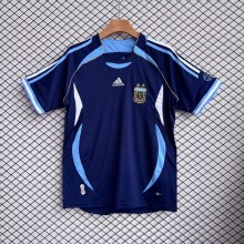 2006/2007 Argentina  Away Fans 1:1 Quality Retro Soccer Jersey