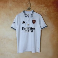 26/27 (2026)  Arsenal Polo White Fans 1:1 Quality Soccer Jersey