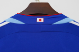 2006/2007  Japan  Home  Blue Fans Retro 1:1 Quality  Soccer Jersey