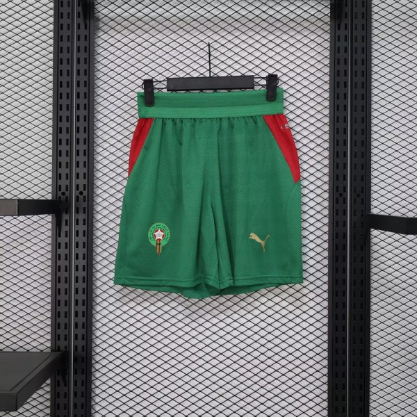26/27 (2026) Morocco Green  Player 1:1 Quality Shorts