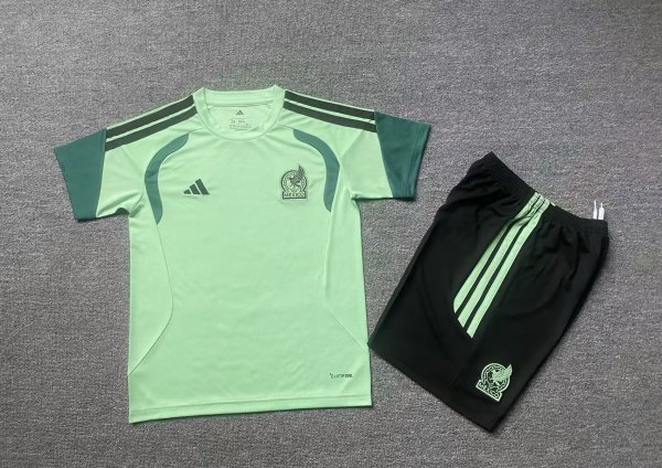 26/27（2026） Mexico Training Kids 1:1 Quality Soccer Jersey