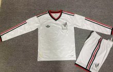 26/27（2026） Mexico Away Long sleeved Kids 1:1 Quality Soccer Jersey