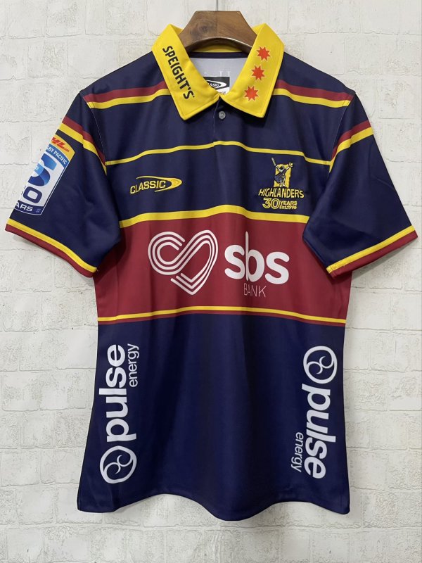 2026 HIGHLANDERS CLASSIS Home Rugby jerseys  Fans  1:1