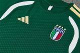 26/27 (2026) Italy Training Green 1:1 Quality Training Jersey（A-Set）
