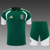 26/27 (2026) Italy Training Green 1:1 Quality Training Jersey（A-Set）