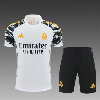 25/26 Real Madrid White 1:1 Quality Training Jersey（A-Set）