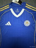 25/26 Leicester City Home Fans 1:1 Quality Soccer Jersey