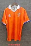 1993 Netherlands Home Fans 1:1 Quality Retro Soccer Jersey