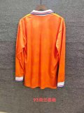 1993 Netherlands Home Long Sleeve Retro 1:1 Quality  Soccer Jersey
