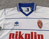 1999/2000  Real Zaragoza Home Fans Retro 1:1 Quality Soccer Jersey