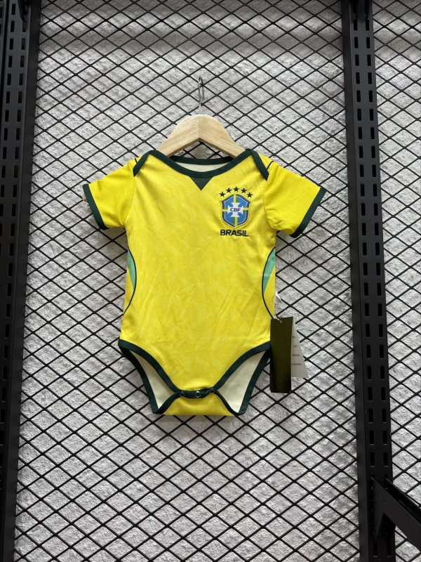26/27 (2026) Brazil Home Baby Soccer Jersey
