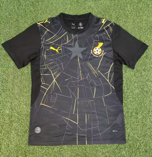26/27（2026） Ghana  Black  Fans 1:1 Quality Soccer Jersey