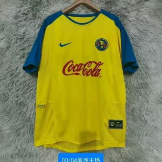 2003/2004 Club American Home Fans 1:1 Quality Retro Soccer Jersey