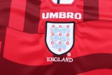 1998 England Away 1:1  Kids Retro Soccer Jersey