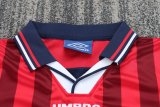 1998 England Away 1:1  Kids Retro Soccer Jersey