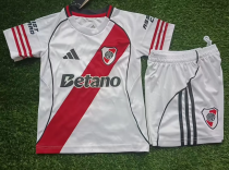 25/26 River Plate Home  Kids Kits 1:1 Quality Soccer Jersey