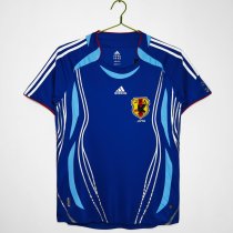 2006/2007  Japan  Home  Blue Fans Retro 1:1 Quality  Soccer Jersey