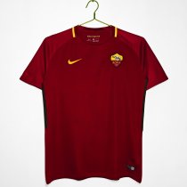 2017/2018 Roma Home Fans Retro 1:1 Quality  Soccer Jersey