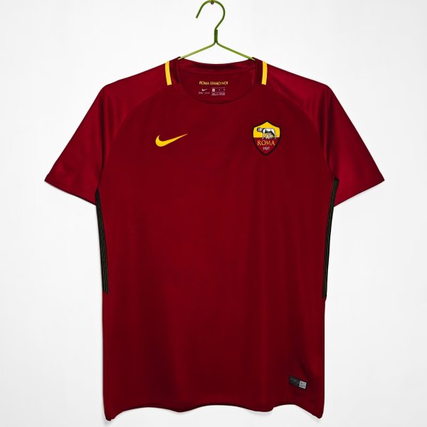 2017/2018 Roma Home Fans Retro 1:1 Quality  Soccer Jersey