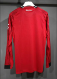 球员版25/26  Manchester United  Home Player Long sleeves1:1 Quality Soccer Jersey