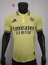 26/27 (2026)  Arsenal Casual style  Yellow Player 1:1 Quality Soccer Jersey
