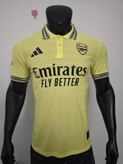 26/27 (2026)  Arsenal Casual style  Yellow Player 1:1 Quality Soccer Jersey