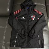 26/27 (2026)  River Plate Black Windbreaker