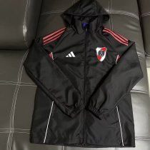 26/27 (2026)  River Plate Black Windbreaker
