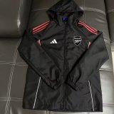 26/27 (2026) Arsenal Black  Windbreaker