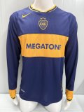 2006/2007 Boca Long Sleeve Home Fans 1:1 Quality Retro Soccer Jersey