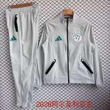 26/27 (2026) Algeria Home Grey Training Tracksuit 1:1 Quality Soccer Jersey