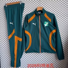 26/27 (2026) Ivory Coast Training Tracksuit 1:1 Quality Soccer Jersey