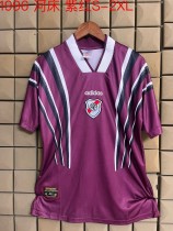 1996 Retro River Plate Purplish Red Retro 1:1 Quality Soccer Jersey