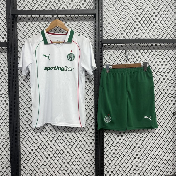 26/27（2026） Palmeiras Away Fans With Pants Sets  1:1 Quality  Soccer Jersey (有广告)