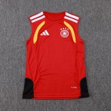 26/27 (2026）Adidas Clover Vest (Germany ) Training Red With Pants Sets Player 1:1 Quality Soccer Jersey